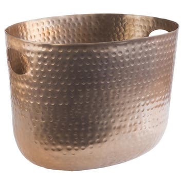 Wijn/champagne koeler | 7 liter | Koperen look, Verzenden