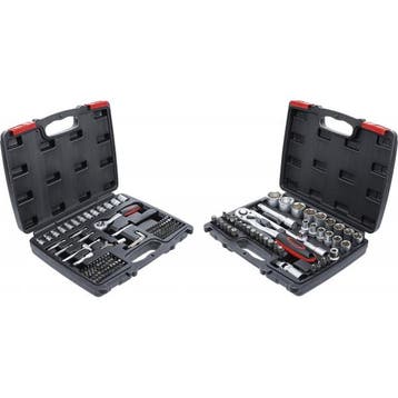 Doppenset Inch (1/4) en (1/2) 174-dlg. (Handgereedschap), Auto diversen, Autogereedschap, Verzenden, Nieuw