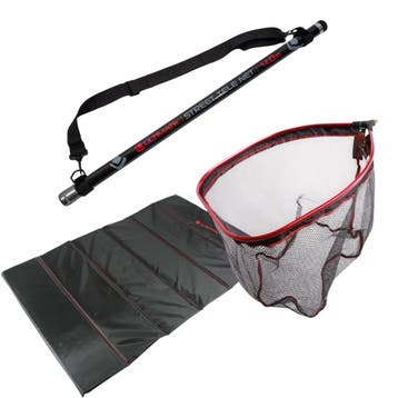 Ultimate Predator Streetfishing Net 4.00m + Unhooking Mat, Verzenden, Nieuw