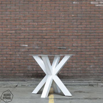 Stalen onderstel tafel - Double X leg - Nordstahl, Verzenden, Nieuw