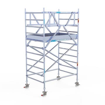 Rolsteiger Professional 135x190 4,2m werkhoogte vrijstaand, Verzenden, Nieuw, Rolsteiger of Kamersteiger, 2 tot 5 meter