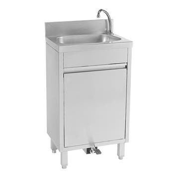 Wasbak unit | RVS | 15 kg | 50 x 35 x 85 cm, Verzenden