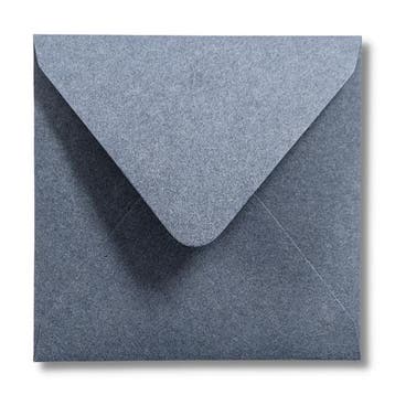 Envelop 14 x 14 cm Jeans Blue, Verzenden, Nieuw