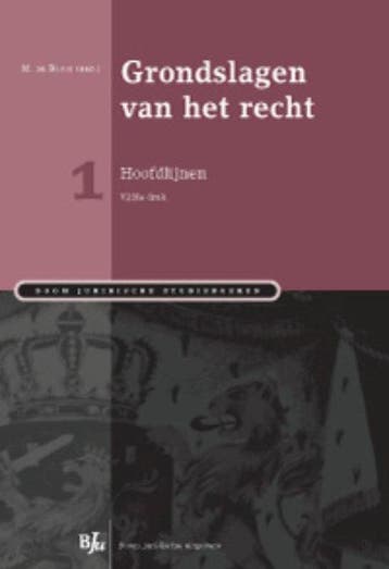 Grondslagen van het recht, 9789089743145, Verzenden, Zo goed als nieuw, HBO