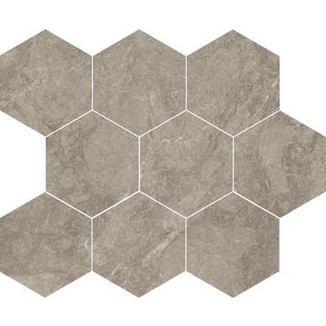 Mozaïek Cristacer Titanium 35.5x29.2cm Hexagon Brown (Prijs, Ophalen of Verzenden, Nieuw