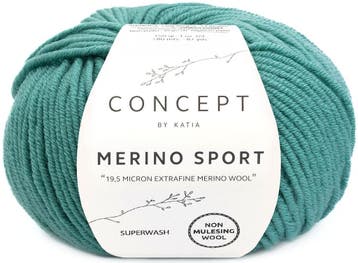 Katia Concept Merino Sport - 69 malachiet - Wol Garen, Ophalen of Verzenden, Nieuw