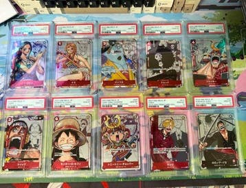 Bandai - 10 Graded card - One Piece - Monkey D. Luffy set, Nieuw