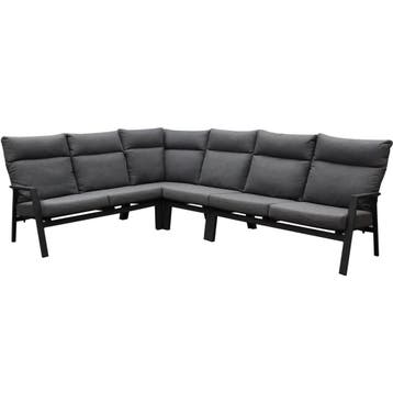Showroommodel Pacific hoek loungeset 4 delig aluminium, Ophalen of Verzenden, Nieuw