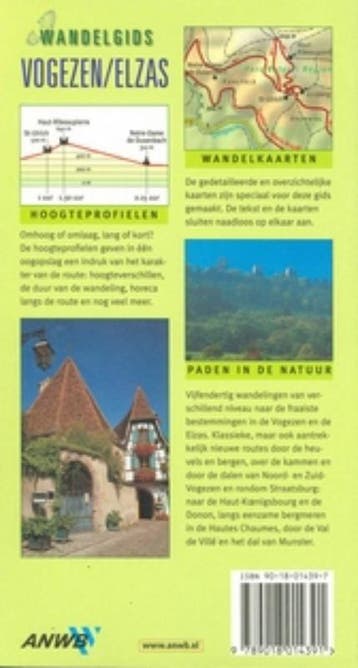 Vogezen en Elzas / ANWB wandelgids 9789018014391, Boeken, Reisgidsen, Verzenden, Zo goed als nieuw, R. Mariotte-Lober