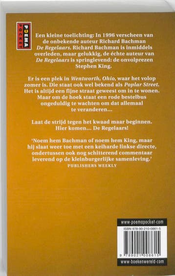 De regelaars 9789021008615 Stephen King, Verzenden, Gelezen, Stephen King