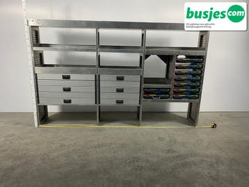 Aluca bedrijfswageninrichting 2770x420x1700mm (3231), Ophalen of Verzenden