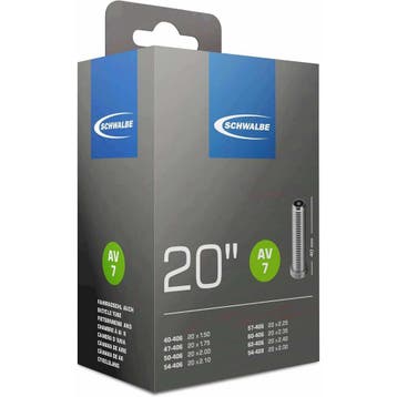 Binnenband Schwalbe AV7 20 - 40mm Ventiel, Fietsen en Brommers, Verzenden, Nieuw