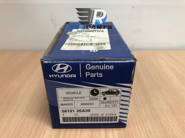 Set remblokken - Hyundai H200   Santa FÉ I sm   Ssangyo..., Auto-onderdelen, Remmen en Aandrijving, Nieuw, Verzenden