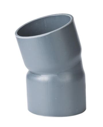 Pvc bocht 15°, handgevormd, 2x inwendig lijm-140 m, Verzenden, Nieuw