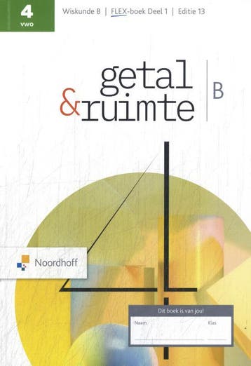 Getal amp Ruimte vwo B deel 1 Leerboek 9789001064655, Boeken, Verzenden, Zo goed als nieuw