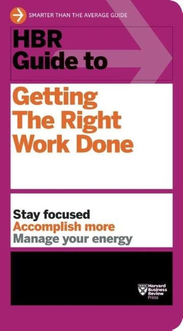 Hbr Guide To Getting The Right Work Done (Hbr Guide Series), Ophalen of Verzenden, Nieuw