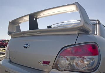 PERRIN 02-07 Subaru STI Wing Stabilizer - Black, Ophalen of Verzenden, Nieuw