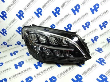 Koplamp C-klasse w205 Facelift High Performance LED Rechts, Auto-onderdelen, Ophalen of Verzenden, Gebruikt, Mercedes-Benz