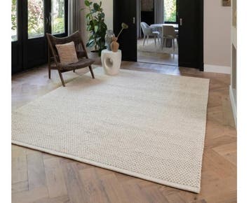 Vloerkleed Boola Rechthoekig 170x230 cm - Ivory, Huis en Inrichting, Stoffering | Tapijten en Kleden, Ophalen of Verzenden, Nieuw
