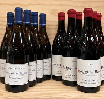 2023 x 5 Benoit Girardin Vielles Vignesblanc & 2022 x 6, Nieuw