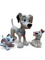 101 Dalmatians - 3 Figurine - Ledraplastic Italie - 1963, Nieuw