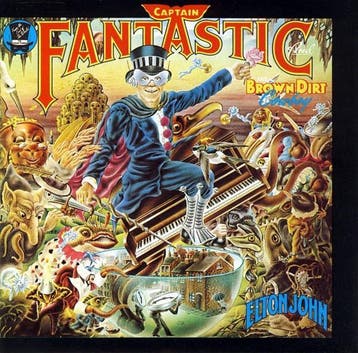 cd - Elton John - Captain Fantastic And The Brown Dirt Co..., Verzenden, Zo goed als nieuw