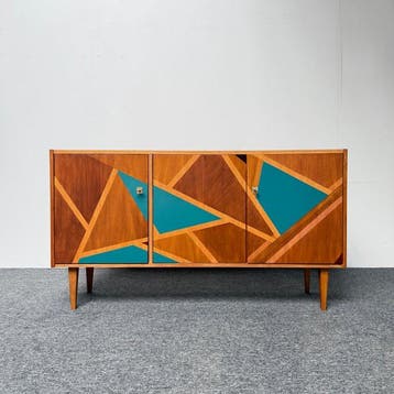 Dressoir - Hout, Fineer-spaanplaat