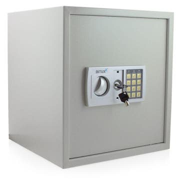 Elektronische Wandkluis - Lichtgrijs - 36x40x36 cm, Huis en Inrichting, Kasten | Lockerkasten, Verzenden, Nieuw