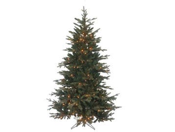 Veiling - Luxe kunstkerstboom Djill Pine 240cm met LED - NIE, Diversen, Kerst, Nieuw