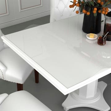 vidaXL Tafelbeschermer 120x90 cm 1,6 mm PVC transparant, Verzenden, Nieuw