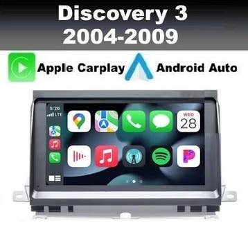 Land Rover Discovery 2004-2009 android 14 navi carplay dab+, Ophalen of Verzenden, Nieuw