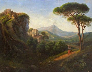 Teodoro Guglielmo Witting (1793–1860) - Veduta della, Antiek en Kunst