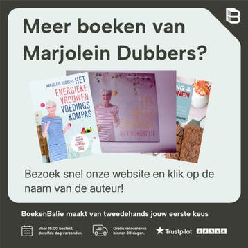 Eet meer energie - Marjolein Dubbers 9789021566863, Boeken, Verzenden, Zo goed als nieuw, Marjolein Dubbers