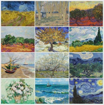 DIY Diamond Painting: Van Gogh Meesterwerken - Almond Blosso, Verzenden, Nieuw