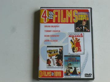 4 Top Films - George & Mildred, Tommy Cooper, Time Bandits,, Ophalen of Verzenden, Zo goed als nieuw