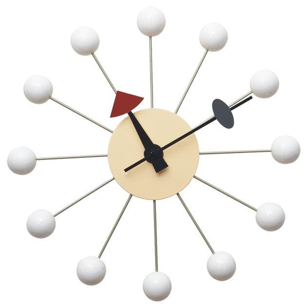 Ball Klok Classic Wandklok, Huis en Inrichting, Woonaccessoires | Klokken, Verzenden