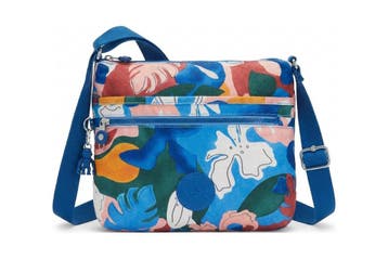 Kipling Schoudertas Blauw, Verzenden, Zo goed als nieuw, Blauw