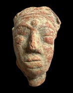 Oud-Aziatisch terracotta-figuur van een god - 12 cm (Zonder