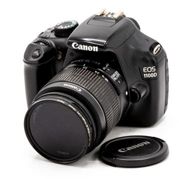 Canon 1100D + 18-55mm f/3.5-5.6 II (occ_6387), Audio, Tv en Foto, Fotocamera's Analoog, Ophalen of Verzenden, Gebruikt, Spiegelreflex