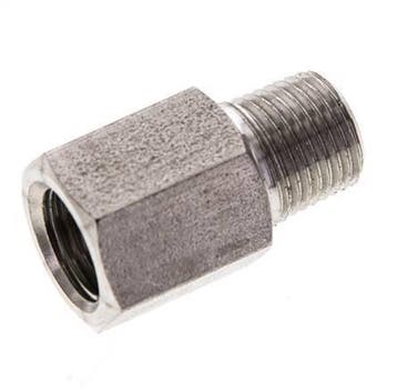 1/8 NPT x 1/8 NPT M/F RVS Extension 345 Bar - Hydrauliek, Verzenden, Nieuw