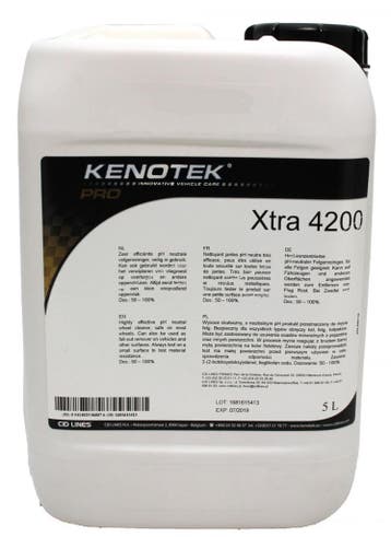 Kenotek XTRA 4200 PH-Neutrale Velgenreiniger 5L, Verzenden