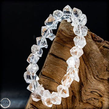 Zeer zeldzame natuurlijke Herkimer-diamant Armband 207,2ct-