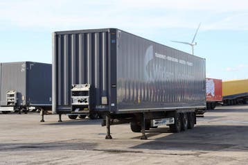 Veiling: Gesloten Oplegger Krone SD 41000kg 2016, Overige kleuren, Overige brandstoffen, Aanhangers en Opleggers, BTW verrekenbaar