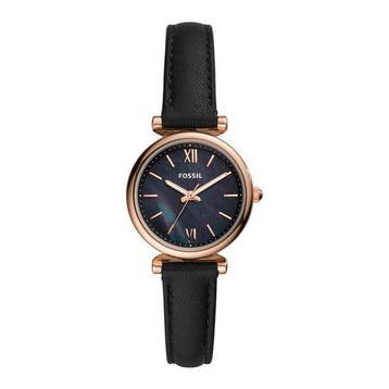 Fossil Dameshorloge 28 mm - Rosékleurig Carlie ES4700 (Mode, Verzenden, Nieuw