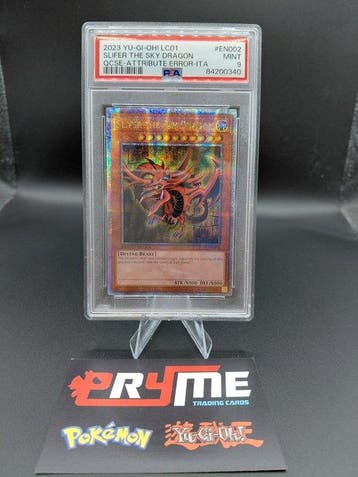 Konami - 1 Graded card - Yu-Gi-Oh! - Slifer the Sky Dragon, Nieuw