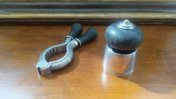 Christofle - Wijnaccessoire (2) - Ebbenhout - Stel sommelier