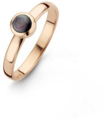 Casa Jewelry Ring Pom Grey S 56 - Rosé Verguld - Zilver, Verzenden, Nieuw