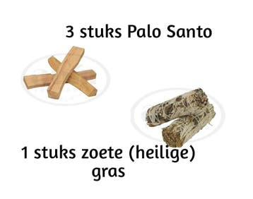 Set van Handgemaakte wierook bundel - smudge - 1 witte, Nieuw