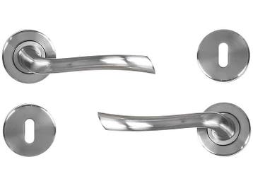 Linea Bertomani Deurklink - Inclusief Rozet - Aluminium, Verzenden, Nieuw