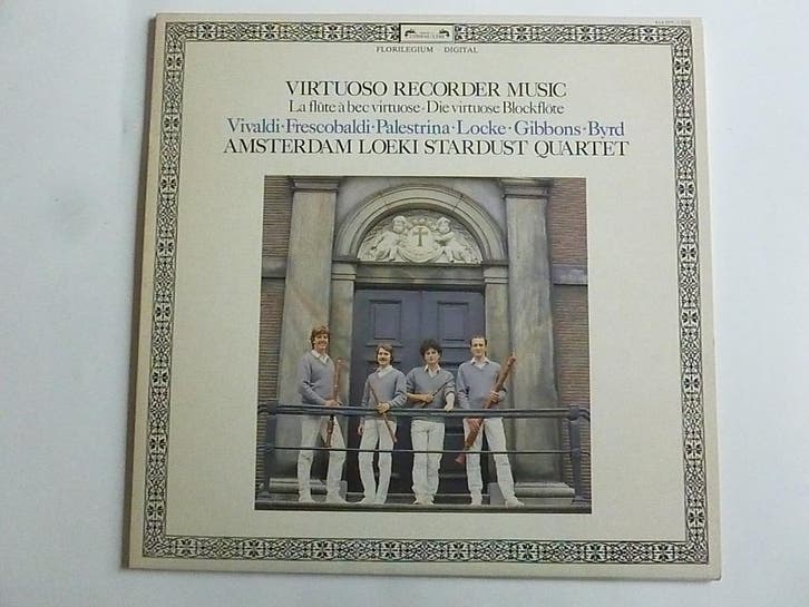 Amsterdam Loeki Stardust Quartet - Virtuoso recorder music (, Cd's en Dvd's, Vinyl | Klassiek, Zo goed als nieuw, Ophalen of Verzenden